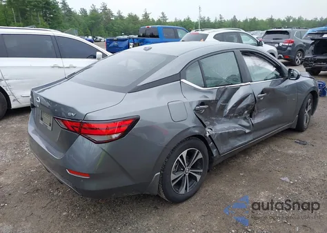 2022 Nissan Sentra Sv Xtronic Cvt from USA, damaged, VIN 3N1AB8CV3NY246481